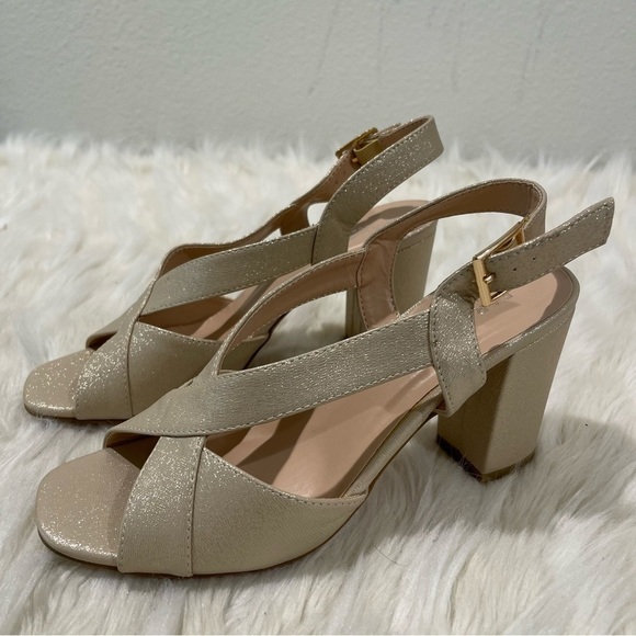 Women’s Paradox London Pink Strappy Block Heel Sandal Heels Size 9 US! - Picture 6 of 11